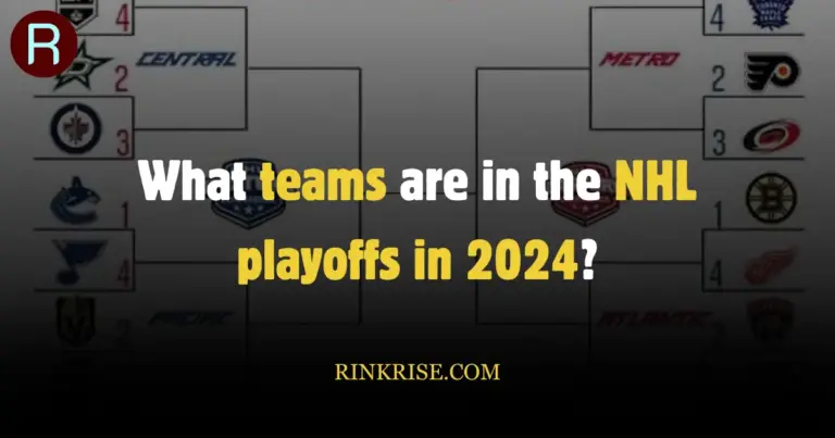 teams are in the NHL playoffs in 2024