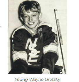 Young Wayne Gretzky