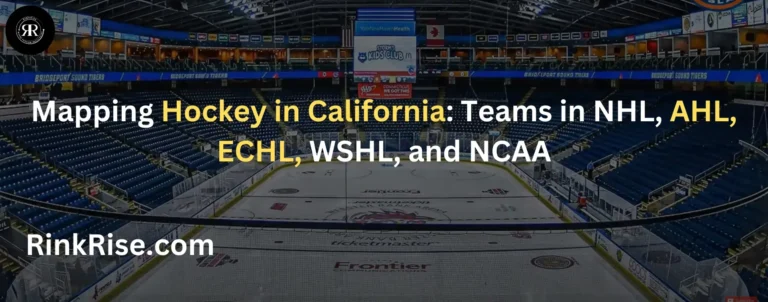 Mapping Hockey in California: Teams in NHL, AHL, ECHL, WSHL, and NCAA