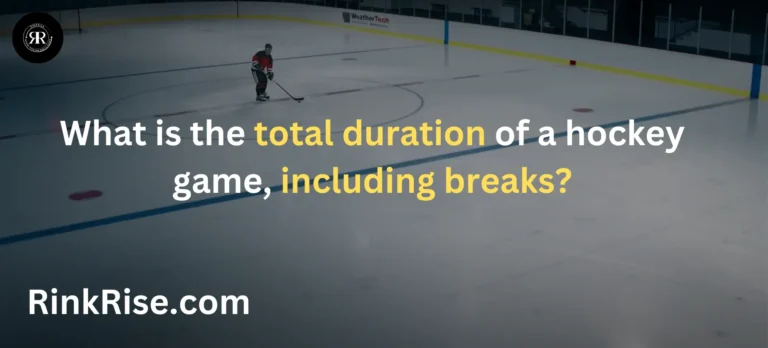 total duration of a hockey game