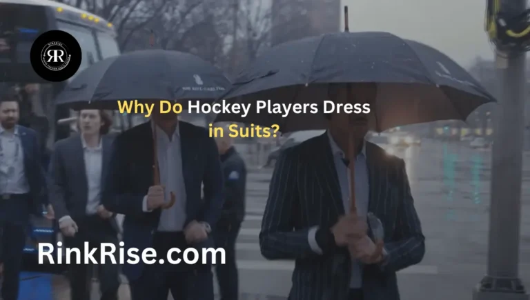 Why Do Hockey Players Dress in Suits?