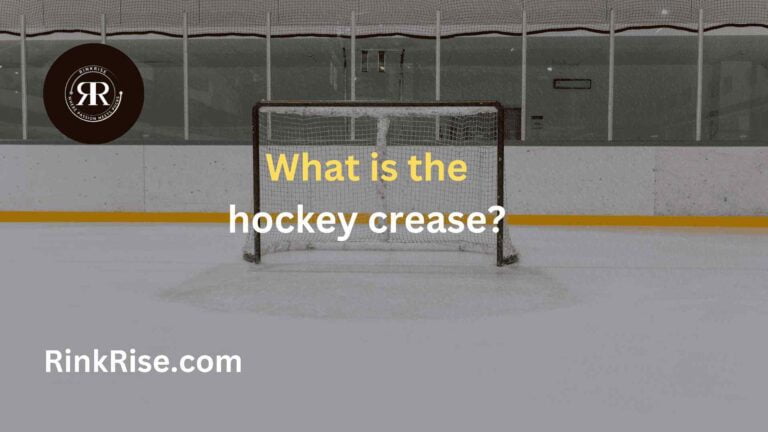 What is the hockey crease