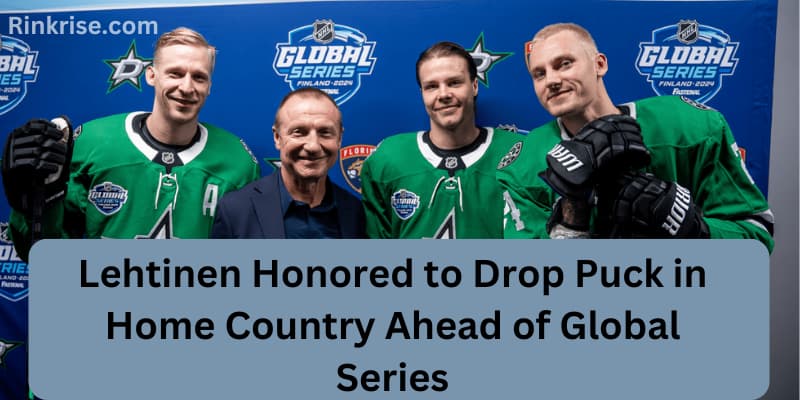 Lehtinen honored to drop puck in home country ahead of Global Series